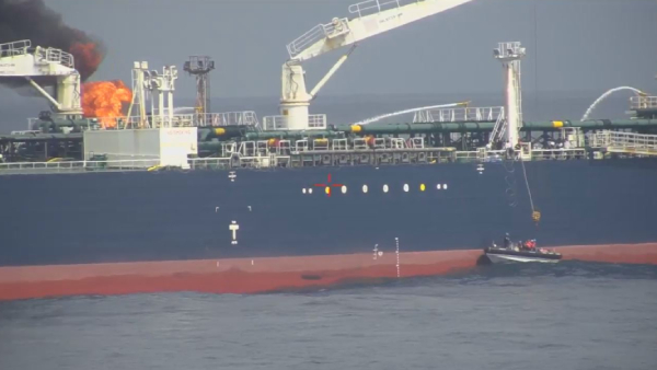 Captain Of Missile-Hit Ship Thanks Navy For Rescuing them
