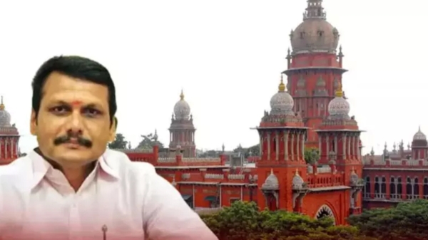 Senthil Balajis bail plea will be heard tomorrow in Chennai High Court