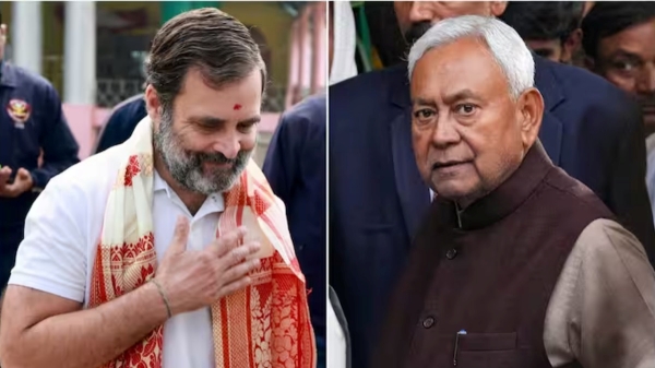 Nitish Kumar exited INDIA bloc due to the Bihar caste survey Says Rahul Gandhi Nitish Kumar exited INDIA bloc due to the Bihar caste survey Says Rahul Gandhi