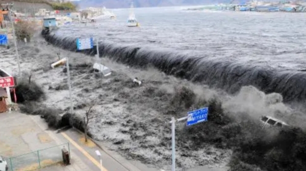 What is the reason behind sudden earthquake and Tsunami that hist Japan? 