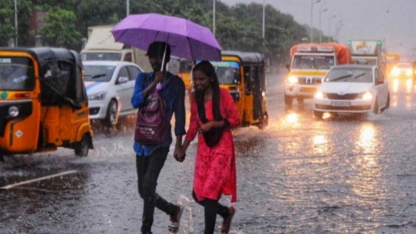 Possibility of rain in 3 districts in Tamil Nadu till 1pm today 