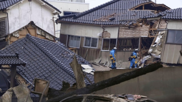 Japan Earthquake death toll increases to 62 