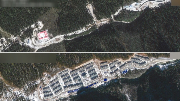  China continues to illegally carve into northeast Bhutan by constructing townships satellite images shows