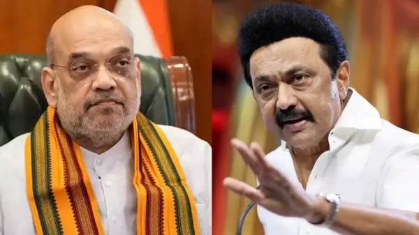  Tamil Nadu MPs meet Union Home Minister Amit Shah regarding flood relief 