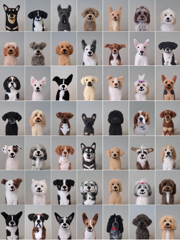 Optical illusions Can You Find the Real dog Out Of These 49 Dogs Optical illusions Can You Find the Real dog Out Of These 49 Dogs