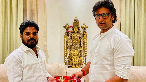 BJPs P Vinoj Selvam is distributing 1000 tickets of Hanuman movie in Chennai 