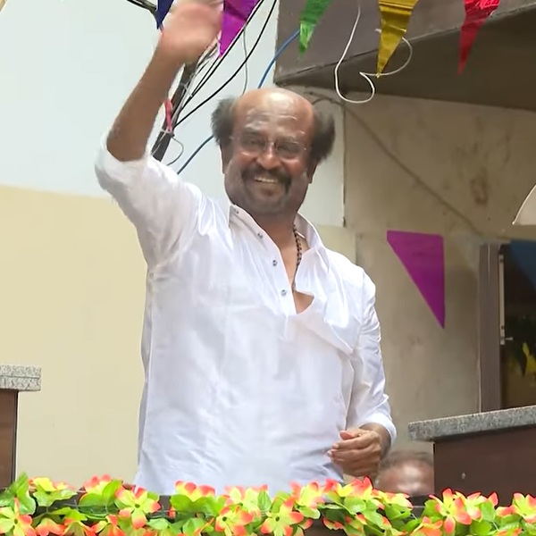 Rajinikanth advises that discipline is very important in life 