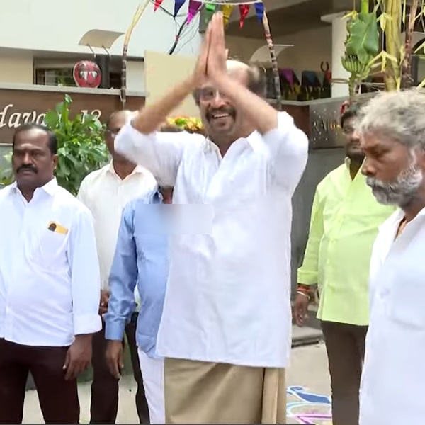 Rajinikanth advises that discipline is very important in life 