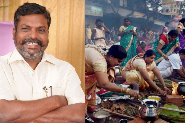 Thirumavalavan Pongal greetings to the Tamil people that we will win democracy 
