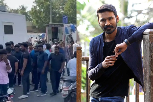 Actor Dhanush shootiong order was cancelled by Tirupati police 