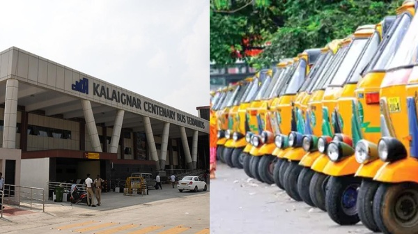 New scam by Auto and taxis using Kilaampakkam Bus Stand 