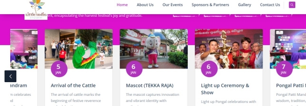 Pongal festival to be held in Singapore Little India starting from today 