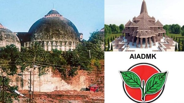 Controversies over AIADMK stands on Babri Masjid Demolition, Ayodhya Ram Temple 
