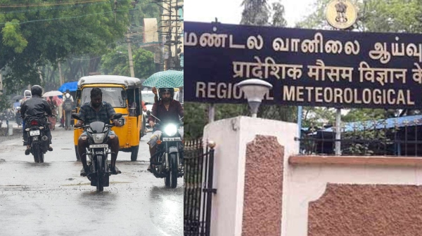 Chance of light rain at a few places in Tamil Nadu today - Chennai met said 