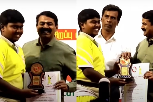 You Know Naam Tamilar Seemans Elder Son Aakilyan? You Know Naam Tamilar Seemans Elder Son Aakilyan?