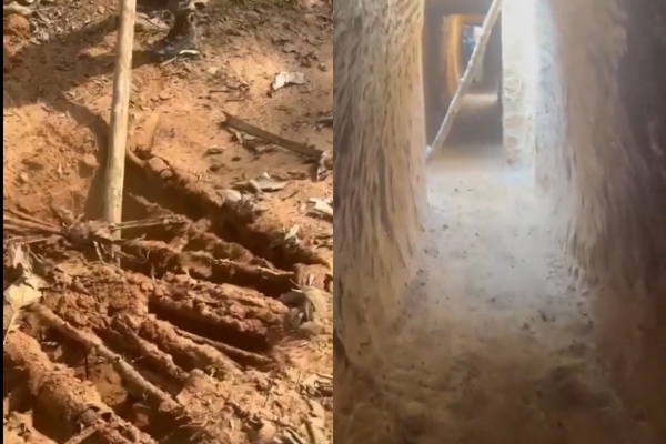 Chhattisgarh: Securtiy Forces Capture Maoists tunnel in Dantewada Chhattisgarh: Securtiy Forces Capture Maoists tunnel in Dantewada