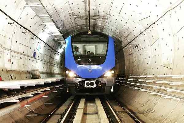 Second TBM Eagle commenced its tunneling expedition in the Upline from Light House Station Chennai 