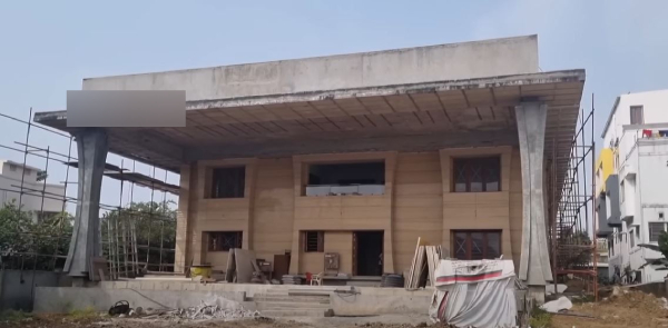 vijayakanth built new bungalow in chennai 