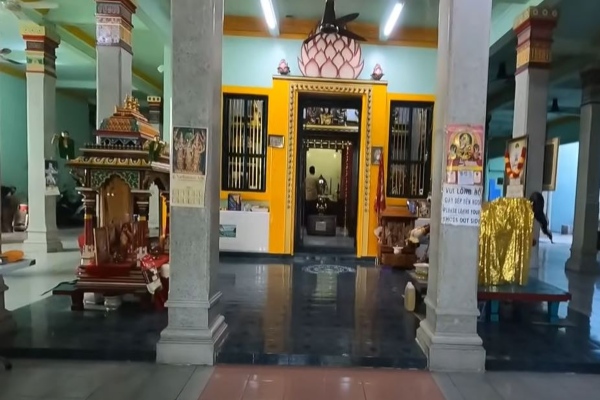 There are three Tamil temples in Vietnam