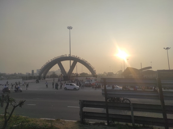  What happened this morning at Kilambakkam? From Urapakkam to Vandalur what is the solution?