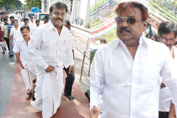 Why Vijayakanth did not go to the assembly after that clash? His Explanation- Flashback