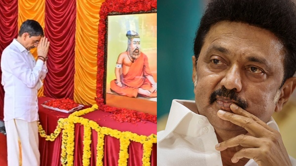  Tamil Nadu CM MK Stalin replies to Governor RN Ravi on Thiruvalluvar