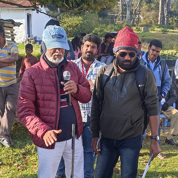  SA Chandrasekhar in Kodaikanal shooting 
