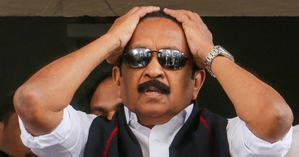 Vaiko statement about Southern Railway exam 