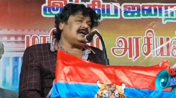 Mansoor Alikhan slams Pm modi at his party public meeting