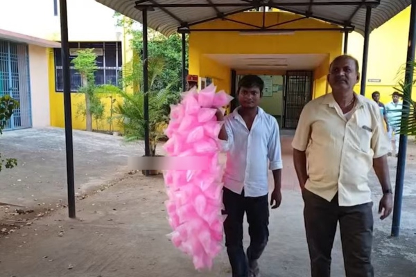 Puducherry government has banned the sale of cotton candy 