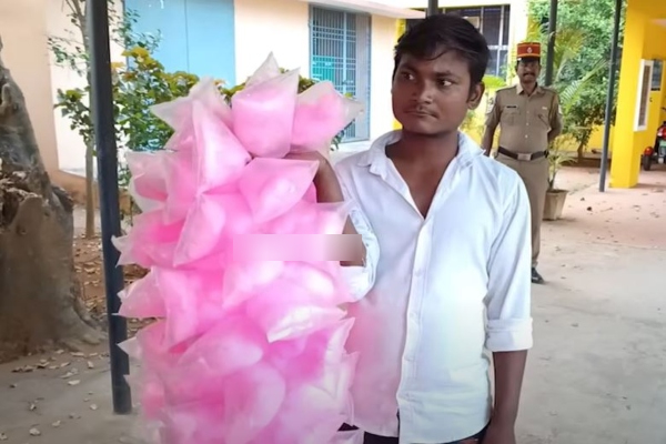 Puducherry government has banned the sale of cotton candy 