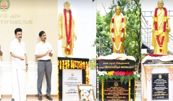 Statues were erected during MK Stalins regime 