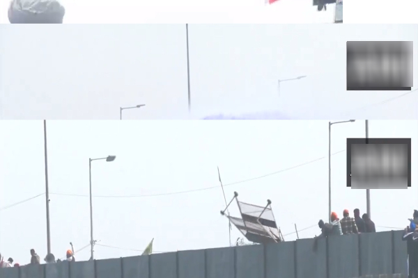 Delhi Chalo 2.0: Protesting farmers forcibly remove cement barricade in Haryana 