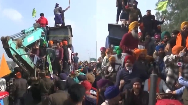 How farmers are getting ready to resume Dilli Chalo march with modified Poclain machines 