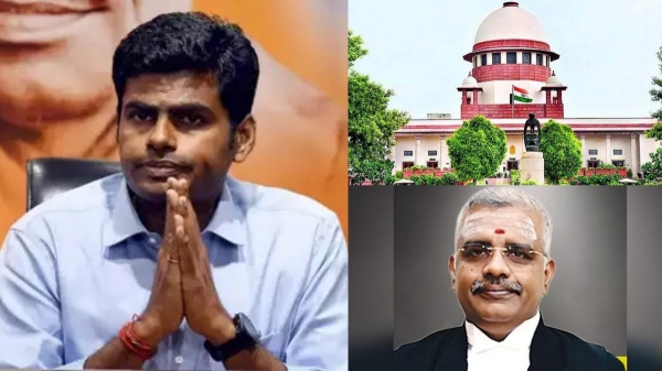 Hate speech case: Supreme Court to hear BJP Annamalai appeal pela against HC order on Feb. 26 