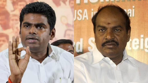 Annamalai criticized DMK MP Jagathrakshakan is Indias richest MP Annamalai criticized DMK MP Jagathrakshakan is Indias richest MP