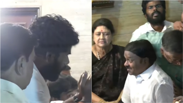 Do you know what Annamalai did when he saw Sasikala? Most shared video on social media