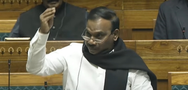 DMK MP A.Raja slams Union BJP Govt for not releasing flood relief fund