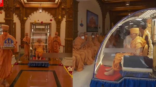 Who is Mahant Swami Maharaj a crorepati saint? 