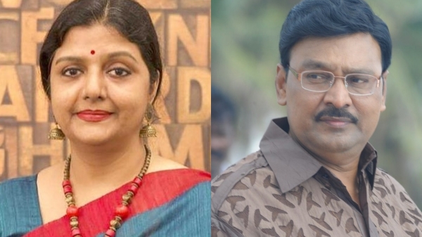Actress Banupriya quits her school because of bhagyaraj 