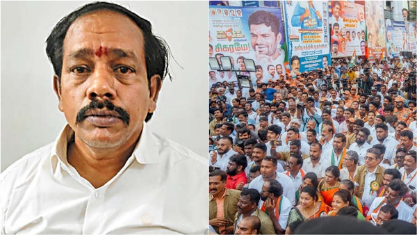BJP member arrested for threatening police inspector at Annamalais rally 