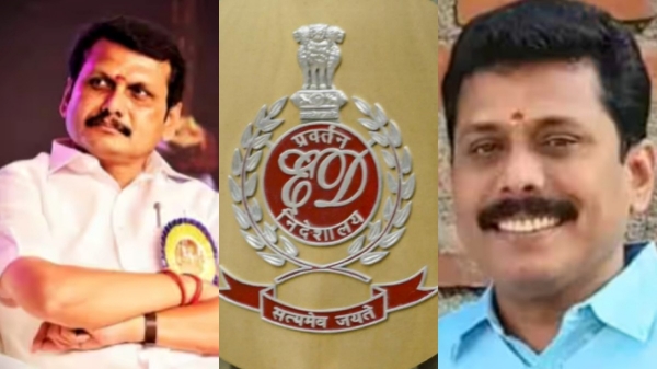 Senthil Balajis brother Ashok came to Karur house Enforcement department analyzing CCTV footage 