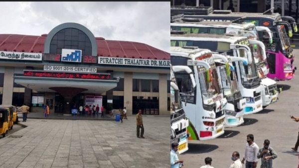 Koyambedu Bus Stand Confusions due to Kilambakkam and Major instructions by Chennai Police at koyambedu Market 