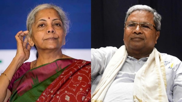 Karnataka CM Siddaramaiah writes to Nirmala Sitharaman to participate in protest against Central 