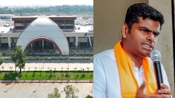 Kilambakkam bus terminus issue Protest will break out all over Chennai says Annamalai 