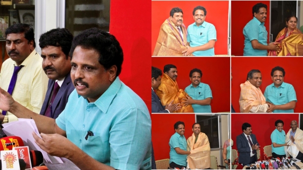 Su Venkatesan MP is proud that students in Madurai have been given a large amount of education loans Su Venkatesan MP is proud that students in Madurai have been given a large amount of education loans