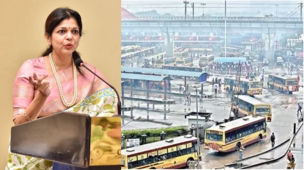 Chennai Koyambedu Bus Stand and PMK Soumya anbumani explains why koyambedu bus Terminus should be converted into a Park Chennai Koyambedu Bus Stand and PMK Soumya anbumani explains why koyambedu bus Terminus should be converted into a Park