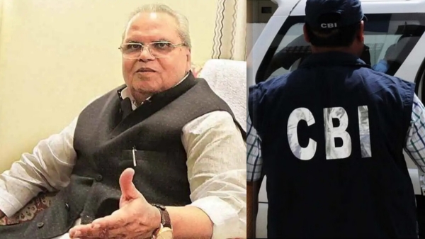 CBI Raids at of Ex-Jammu Kashmir Governor Satyapal Malik premises in Delhi