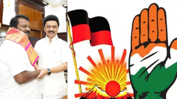 Selvaperunthagai said that DMK Congress alliance is working together with strength 
