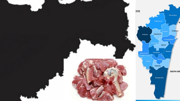 What happened Chennai Puliyanthoppu Mutton Shops and Major incident in Otteri slaughterhouse 